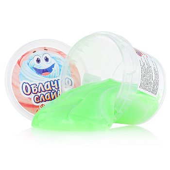 Слайм Прихлоп Облачко (100мл,75гр) зеленый 00461