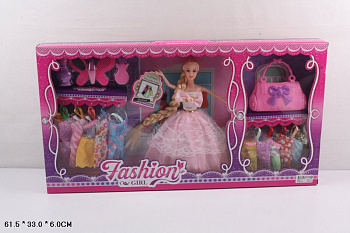 Кукла с набором 860A в/к