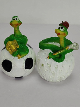 Копилка Змея 12см (2шт/уп) 2вида D05292 цена за шт