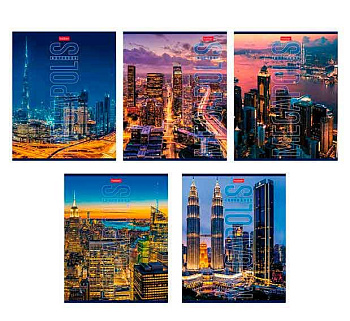 Тетрадь 60л. (клетка) ХАТ "Megapolis"