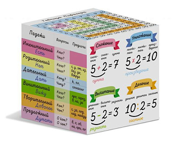 Кубик трансформер Весело учиться 00880 (Стеллар)