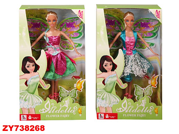Кукла SLE009-A цветочная фея в/к