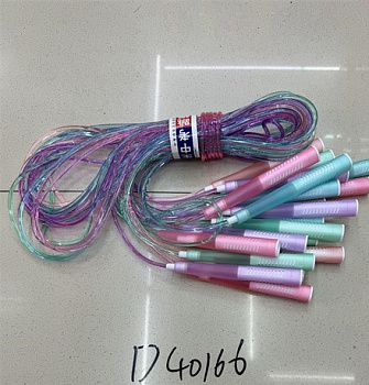 Скакалка 2,7м прозрачная D40166