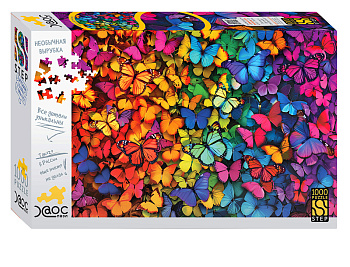 Пазлы (1000эл) Бабочки 79222 (Степ Пазл)