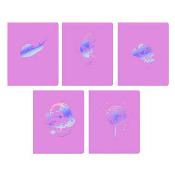 Тетрадь 48л. (клетка) ЭКСМО "Dream" ТККФ488416 обл.мел.карт.,лам.soft touch,тисн