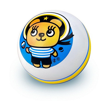 Мяч (100мм) Мишка Морячок Р1-100 (ЧПО)