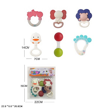 Набор погремушек 508-35 (6шт) в пакете