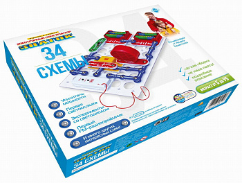 Эл. конструктор Знаток (34схем) ZP-70819