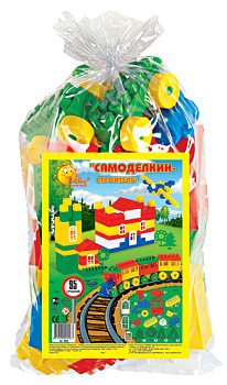 Конструктор Строитель Средний (95эл) в/м 0583 (Полесье)