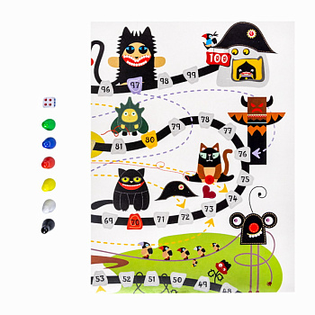 НПИ (ходилка) Приключения монстрика 05372 (Дес.Кор.)