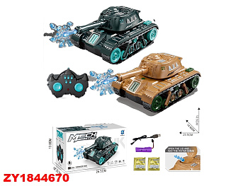 Танк на РУ 8802A стреляет аккум USB 2.4G в/к