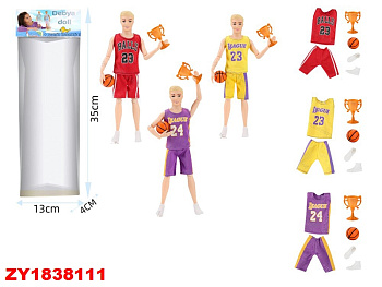 Кукла-Кен DZ020-18 шарнир в пакете