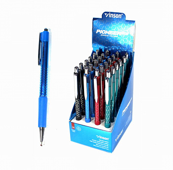 Ручка авт. шар. синяя 0,7мм 506