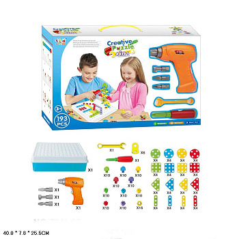 Мозаика с шуруповертом TLH-05 в/к