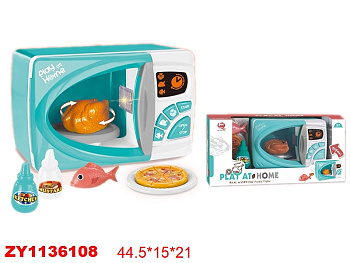 Микроволновка QF26134G (игрушка) на батар в/к