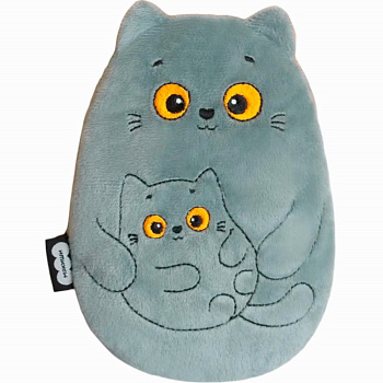 Разогрелка Кошка с котёнком с вишн. кост-ми 917 (Мякиши) 