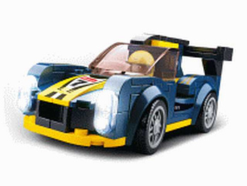 Мини-конструктор M38-B0673 Автоклуб Ле-Ман (154дет,1фиг) в/к