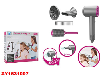 Фен (игрушка) 1020B с набором на батар. в/к