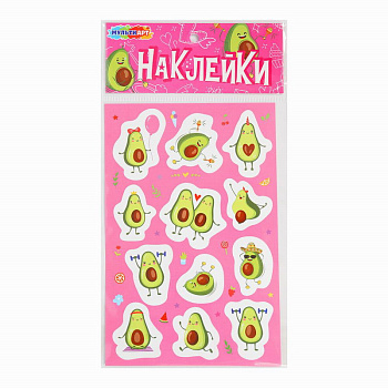 Наклейки бумажные MultiArt (12х18см) Авокадо STICK12X18-122795