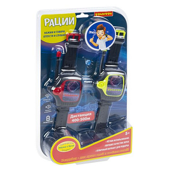 Bondibon Рации (2шт,1канал,в виде наруч.часов,дальность 450-500м) ВВ6117