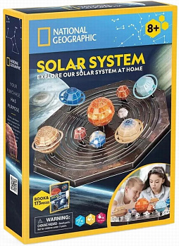 3D пазлы CubicFun Солнечная система (173дет) DS1087h