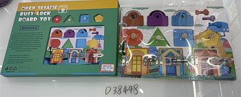 Игра-головоломка из дерева бизиборд D38448