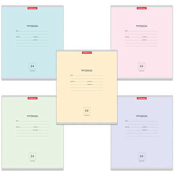 Тетрадь 24л. (линейка) EK "Классика" 35333