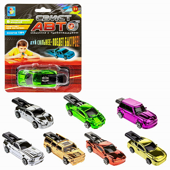 Машинка Свист-авто (8см) в ассорт Т20974