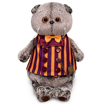 Кот Басик в полосатом жилете Ks25-221