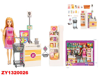 Кукла с набором 91030-A (шарнир) в/к