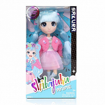 Hunter Products Большая кукла Shibajuku на шарнирах - 33см, SAKURA HUN3033