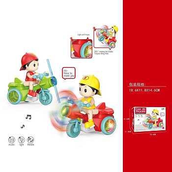 Мотоциклист 669B на батар в/к