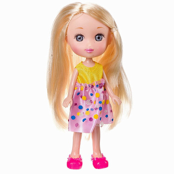 Кукла Катенька 16,5см (2вида) в/п M6621/Д87585