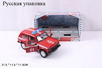 Модель авто 9078-C Пожарная в/к (RU)