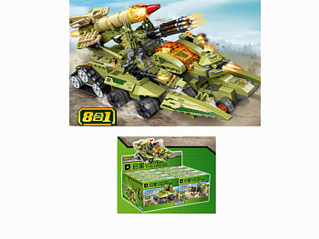 Мини-конструктор 41103 Боевая установка (8шт/уп) Цена зв шт