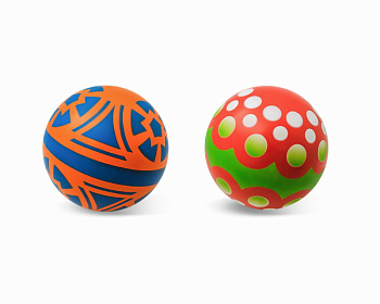 Мяч (200мм) окраш. по трафарету Р4-200 (ЧПО)