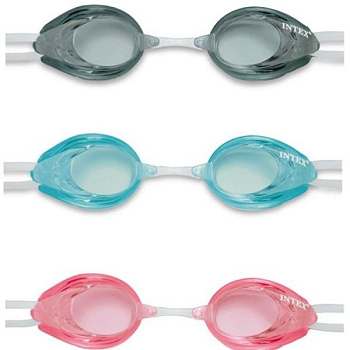 Очки д/плавания Sport Relay (3цв) от 8лет 55684 (Интекс)