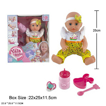 Пупс (пис) 25см YL2208S в/к