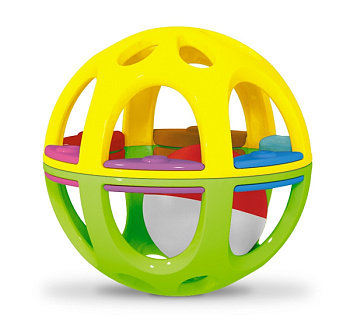 Погремушка-прорезыватель Шарик 02142 (Стеллар)