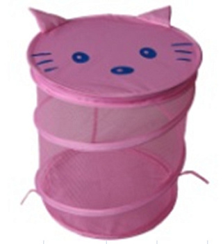 Бочонок для игр (корзина) 45*38см кот в пакете M17673