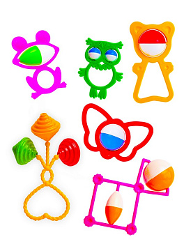 Набор погремушек №4 2С529 (Аэлита)