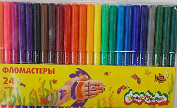 Фломастеры 24цв. Каляка-Маляка ФКМ24 блист.