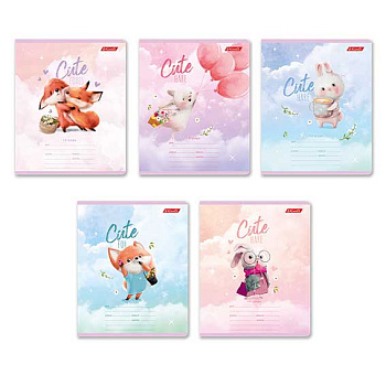 Тетрадь 12л. (линейка) SVETOCH "Маленькое счастье" 12ТЕТл-002 (000705) выб.блёст