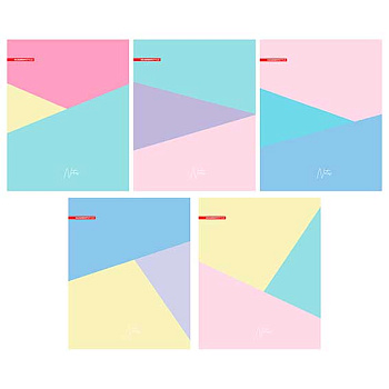 Тетрадь 96л. (клетка) КанцБиз "Нежная текстура" 13213/5 обл.карт.,микротекстура