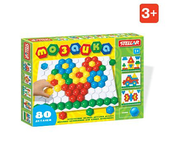 Мозаика (d40мм/80дет) сферическая 01016 (Стеллар)