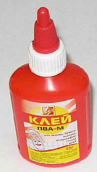 Клей ПВА  65гр. ЛУЧ "Супер" 20С 1332-08 красный флакон