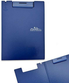 Папка-клипборд А4 INTELLIGENT DK-84 тёмно-синий,с доп.створкой DK-84