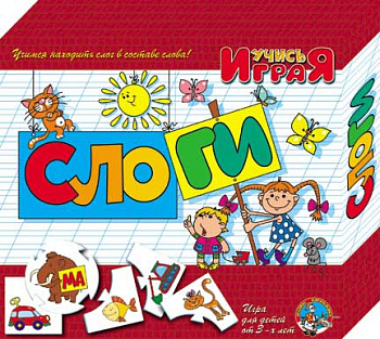 НПИ (карт) Учись играя Слоги 00075 (Дес.Кор.)
