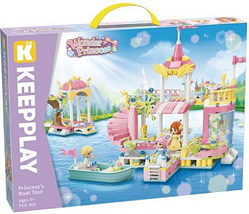Мини-конструктор 36013 Экскурсия на лодке принцессы (402дет) в/к