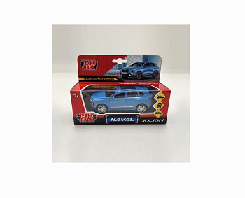 Машина Технопарк металл. Haval Jolion синий (12см) дв,баг,в/к JOLION-12-BU